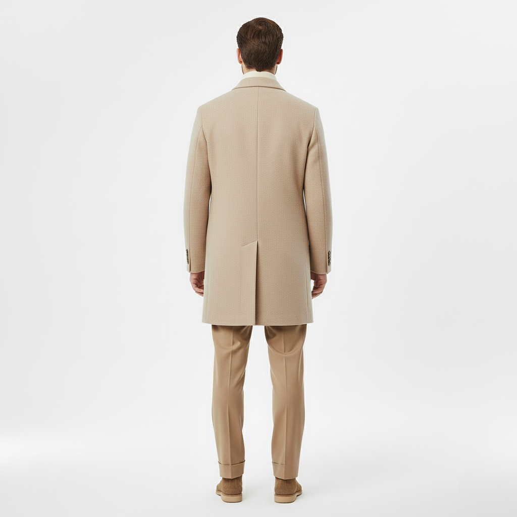 Men's Clean-Line Tailored Coat