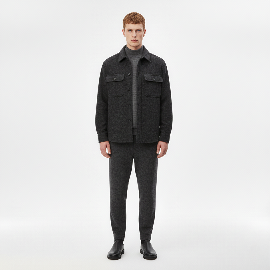 Men's Structured Everyday Overshirt