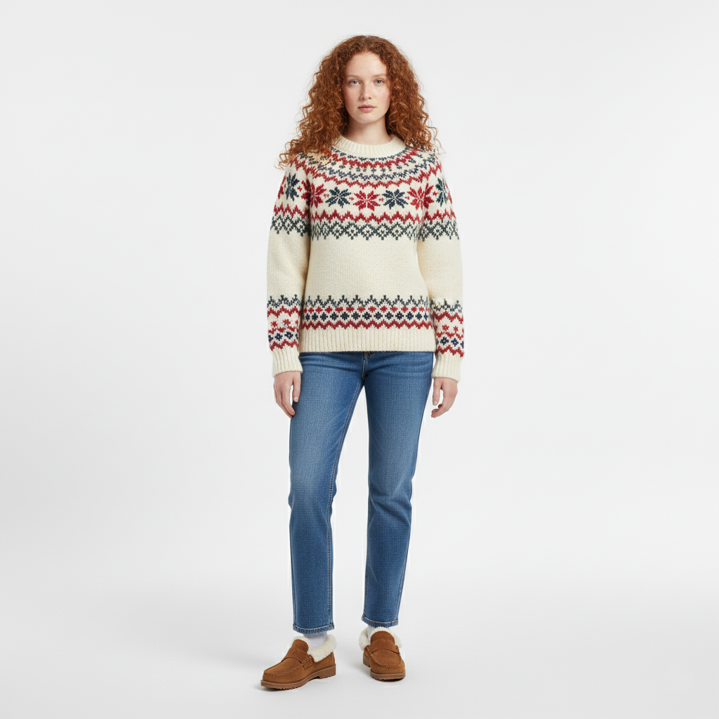 Women's Fair Isle Knit Jumper