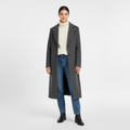 Women's Longline Structured Overcoat