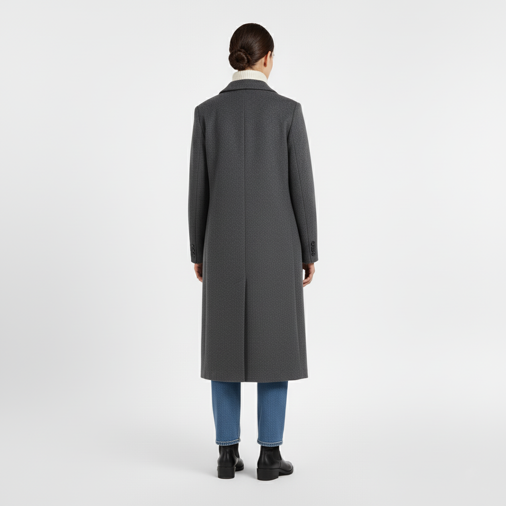 Women's Longline Structured Overcoat