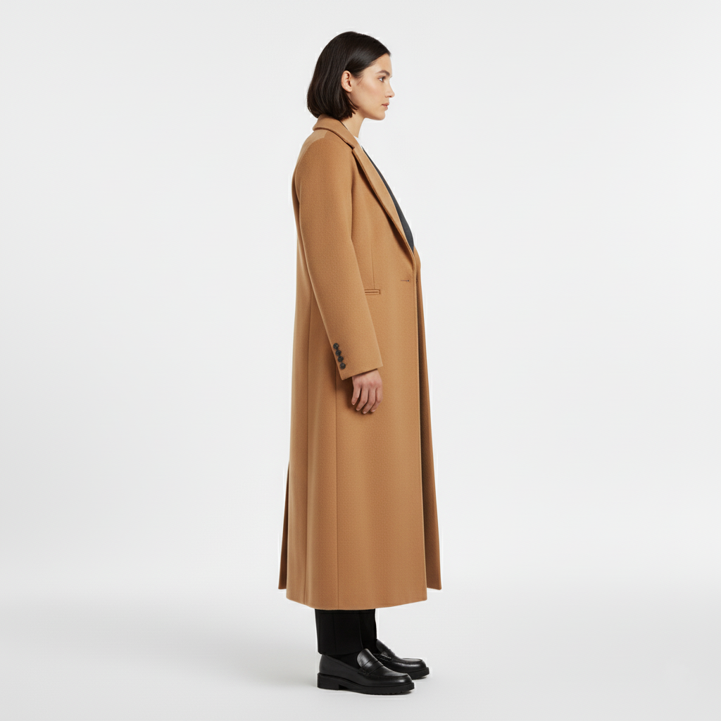 Women's Long Tailored Overcoat