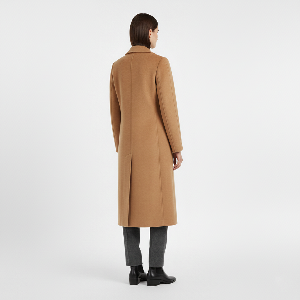 Women's Long Structured Tailored Coat
