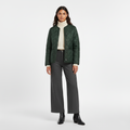 Women's Lightweight Collarless Quilted Jacket