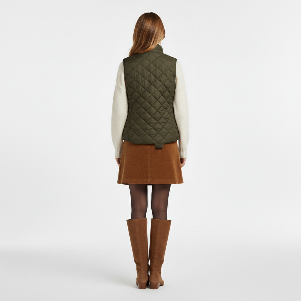 Women's Lightweight Quilted Puffer Gilet