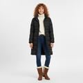 Women's Long Lightweight Puffer Coat