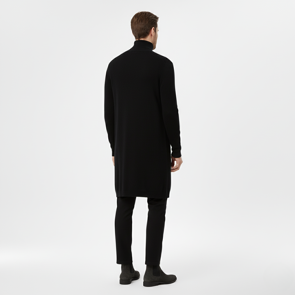 Men's Longline Layering Cardigan